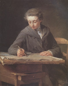 The Young Drafts man (The Painter Carle Vernet,at Age Fourteen) (mk05)